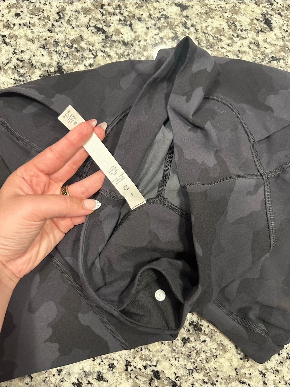 Lululemon Black Camo Align Joggers